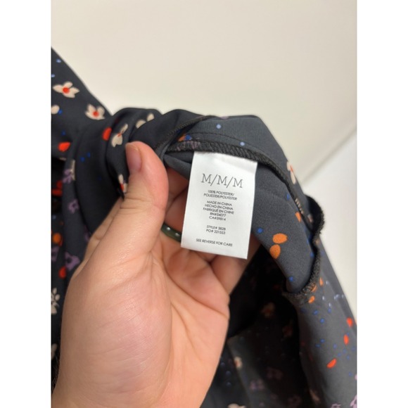 Cabi Women's Muse Floral Short Flutter Sleeve Dress, Women's Size Medium - Picture 4 of 5